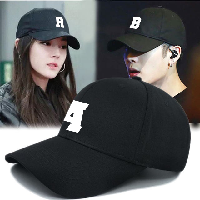 Jual Topi Baseball Dewasa Cap Abjad Huruf Teks Alphabet A B C D E F G H ...