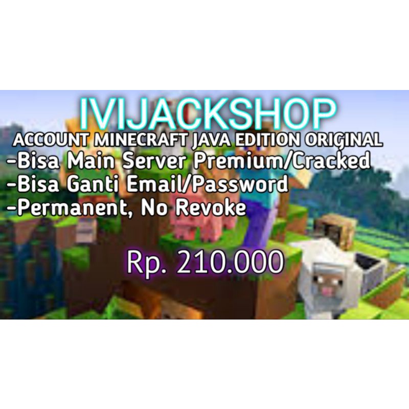 Jual Minecraft Java Edition And Bedrock Original Pc Shopee Indonesia