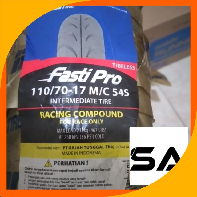 Jual BAN LUAR IRC FASTI PRO 110/70-17 | Shopee Indonesia