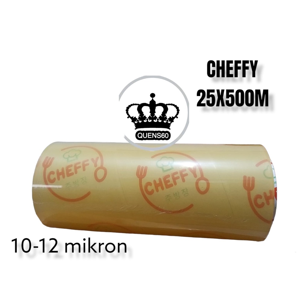 Jual CHEFFY WRAPPING ROLL 25 cm x 500 meter PLASTIK KEMASAN MAKANAN ...