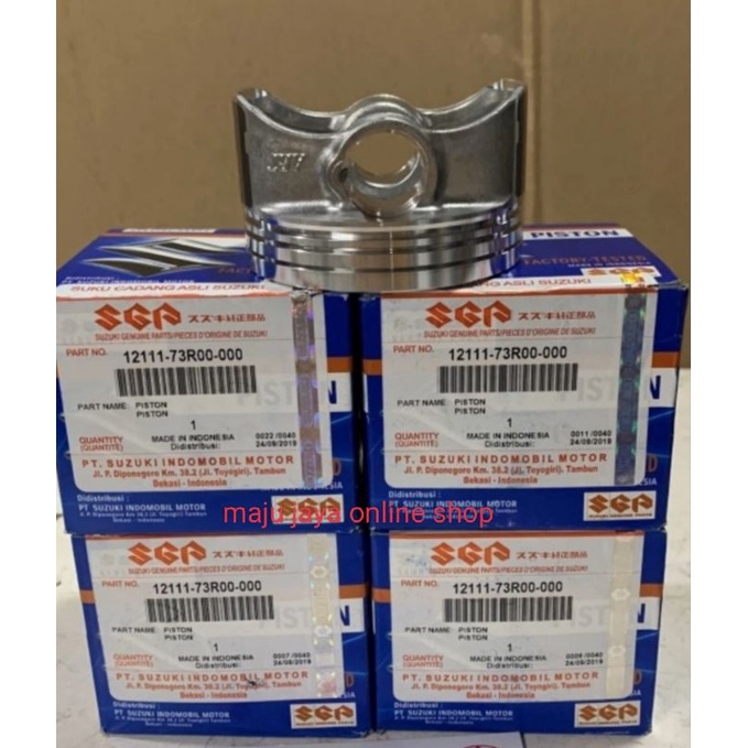 Jual PISTON ALL NEW ERTIGA . new carry tayo SET ASLI | Shopee Indonesia