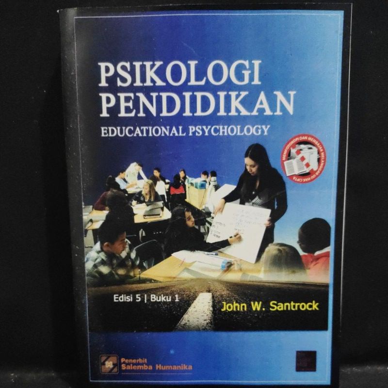 Jual Psikologi Pendidikan Edisi 5 Buku 1 John W Santrock Shopee