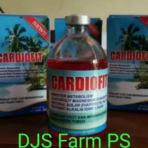 Jual Cardiofit Booster Metabolik 100 Ml Vitamin Mineral Penguat Otot ...