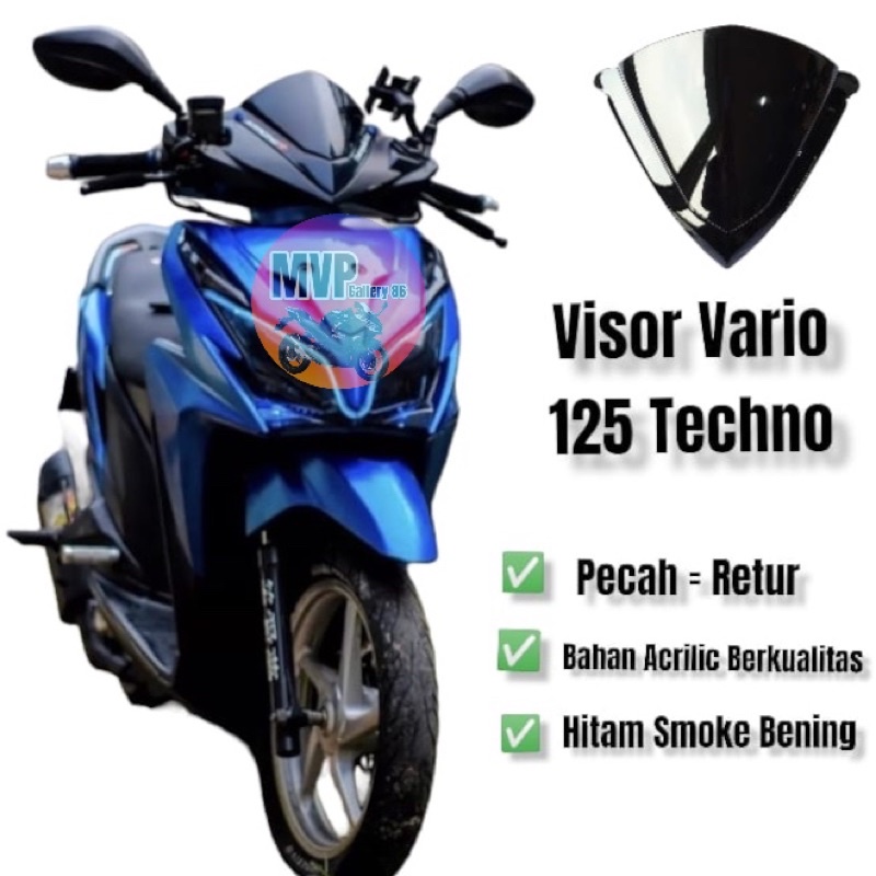 Jual Promo Visor Vario 110 Techno Vario 125 Old Visor Vario 125 Lama