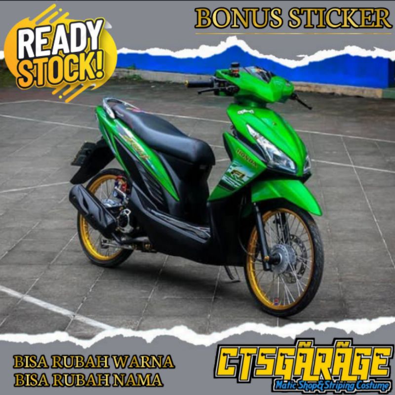 Jual STRIPING VARIO LED 110 OLD TRANSPARAN | Shopee Indonesia