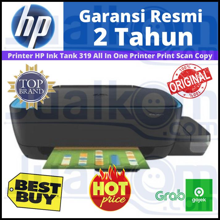 Jual Printer Hp Ink Tank 319 All In One Printer Print Scan Copy ...