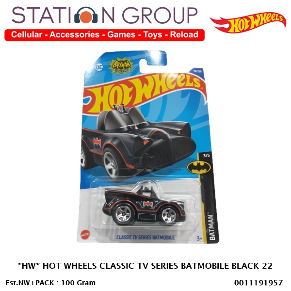 Jual HOT WHEELS HW HOT WHEELS CLASSIC TV SERIES BATMOBILE 22 - DIECAST ...