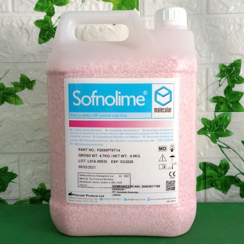 Jual SOFNOLIME / SODALIME 5 liter/galon | Shopee Indonesia