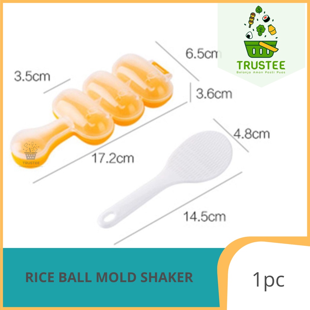 Jual Rice Ball Mold Shaker - Cetakan Nasi Bola | Shopee Indonesia