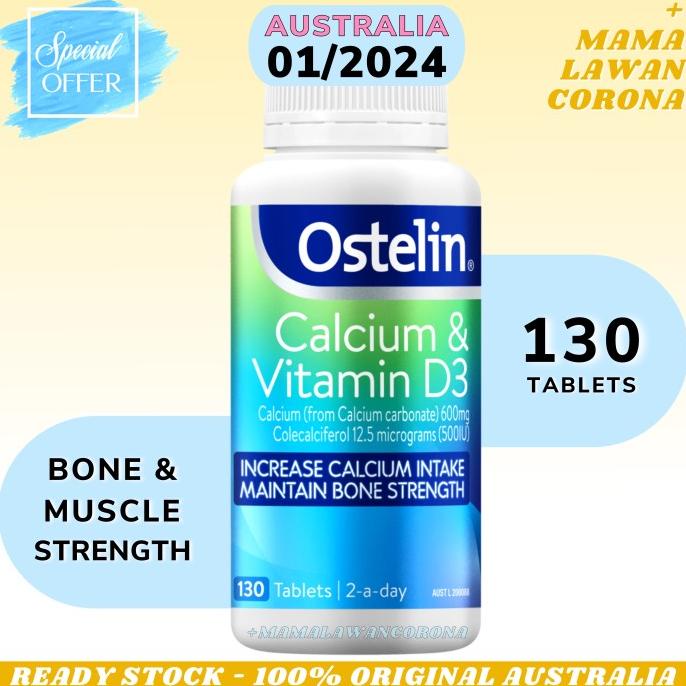 Jual [Promo] Ostelin Vitamin D3 1000Iu 300 Capsules 130 Vitamin D 1000
