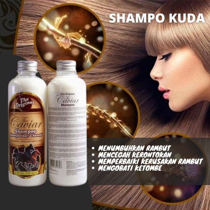 CAVIAR SHAMPO ORIGINAL BPOM 250ML