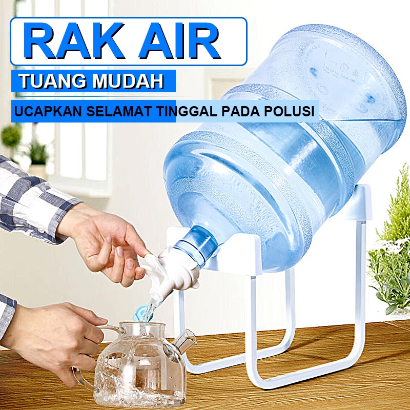 Rak Galon U Model U Kran Air Minum Rack Aqua Set Penyangga M
