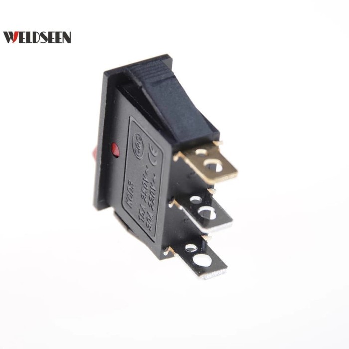 Jual Saklar KCD3 101N Power Rocker Switch ON OFF 220V 250V 16A High ...