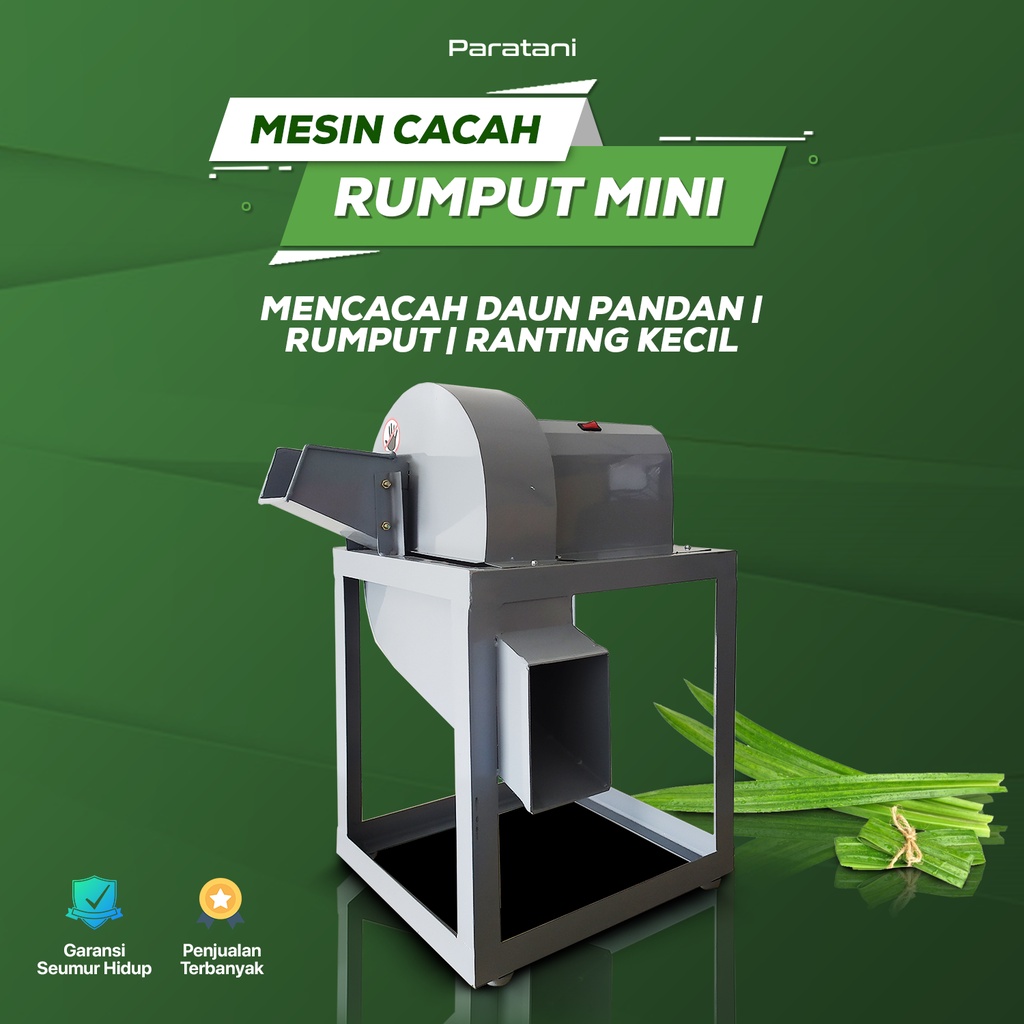 Jual Mesin Chopper Pencacah Rumput Pandan Mini | Shopee Indonesia