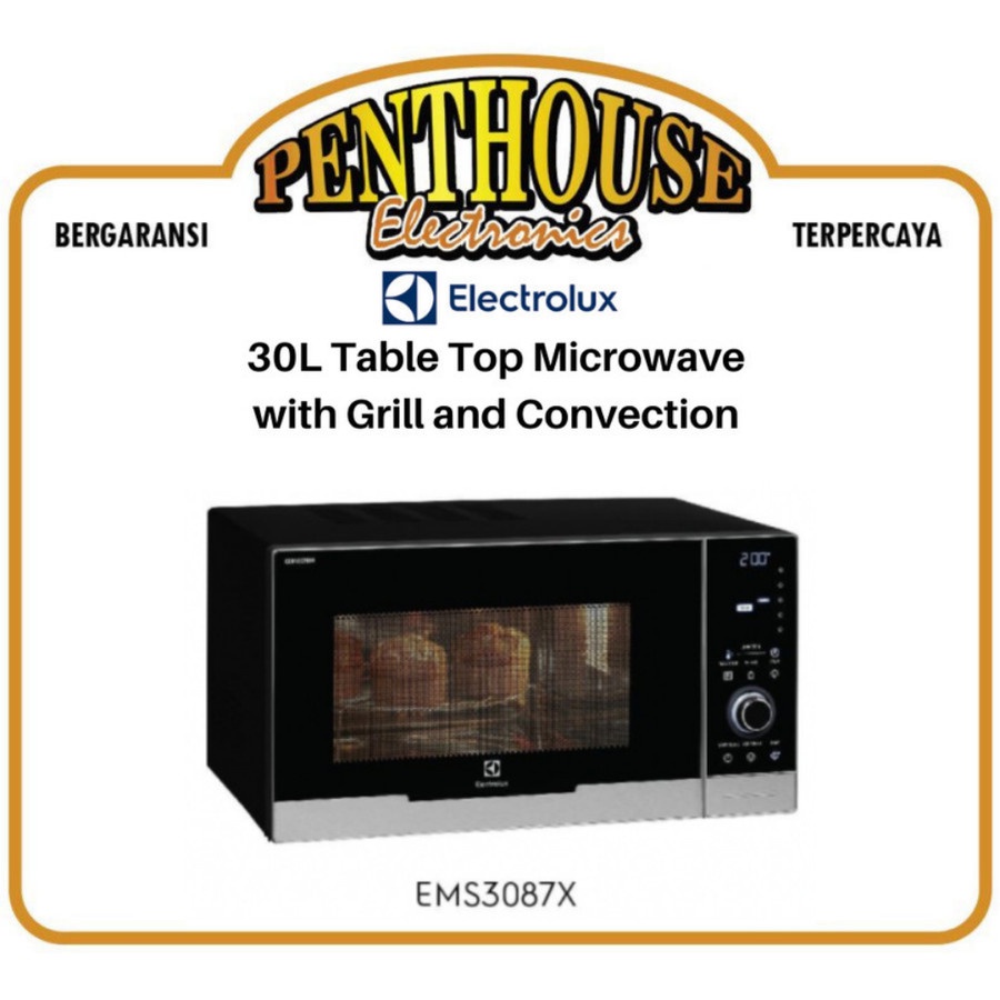 Jual Electrolux Microwave Oven EMS 3087X / EMS3087X/ EMS 3087 X