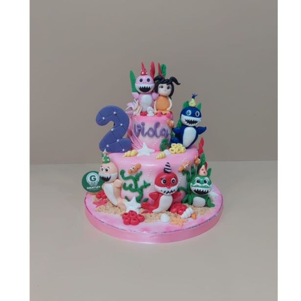 Jual BABY SHARK UK 15CM / KUE ULANG TAHUN | Shopee Indonesia