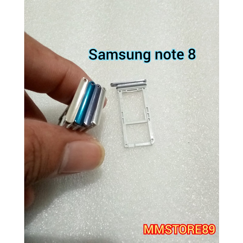 Jual simtray sim tray samsung note 8 tempat dudukan sim card simcard ...