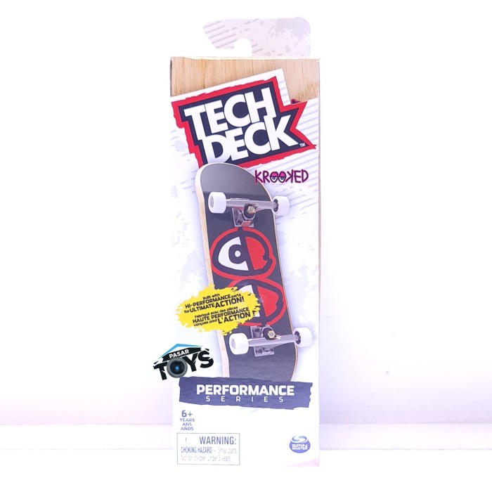 Jual TECH DECK Krooked Performance Series Fingerboards Real Wood