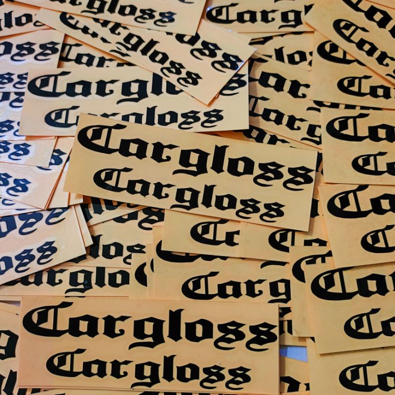 Jual stiker helm cargloss helm cargloss sticker cutting cargloss ...