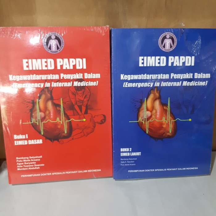 Jual Eimed Papdi Kegawatdaruratan Ilmu Penyakit Dalam Buku Dan Buku Kedokteran Kesehata