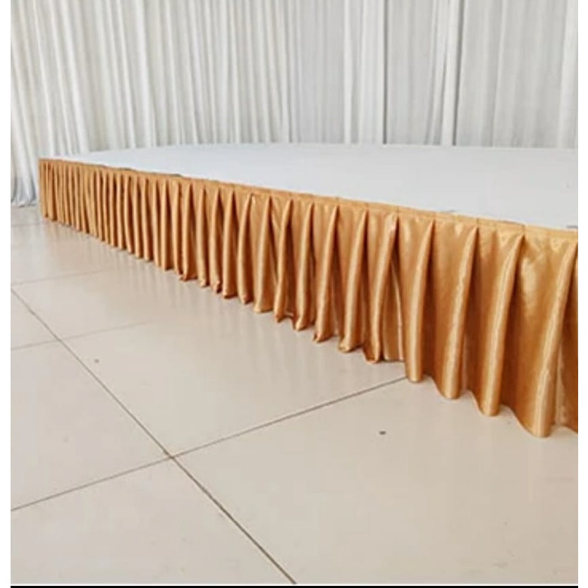Jual DEKORASI MEJA/SKRITING MEJA/ROK MEJA REMPEL RUMBAI MEJA COCOK ...