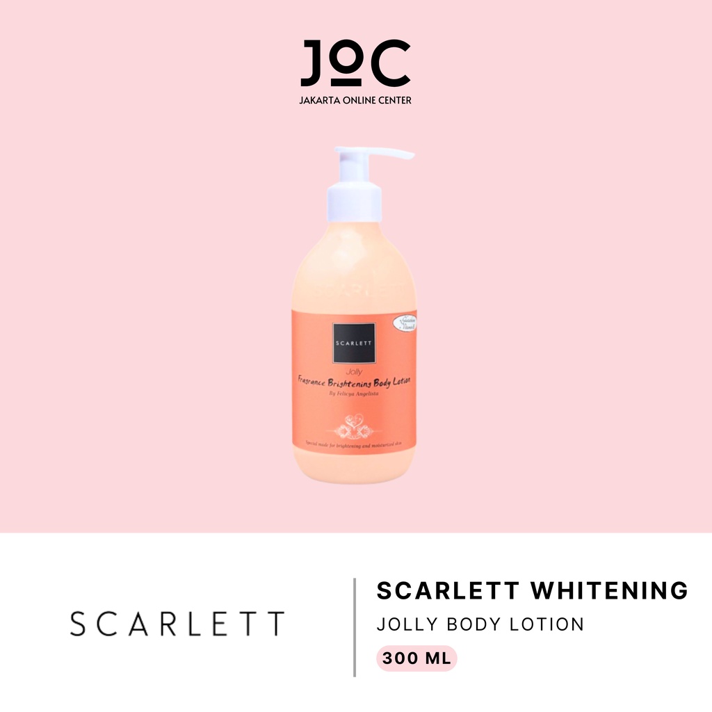 Jual Scarlett Jolly Whitening Body Lotion // JOLLY Shopee Indonesia