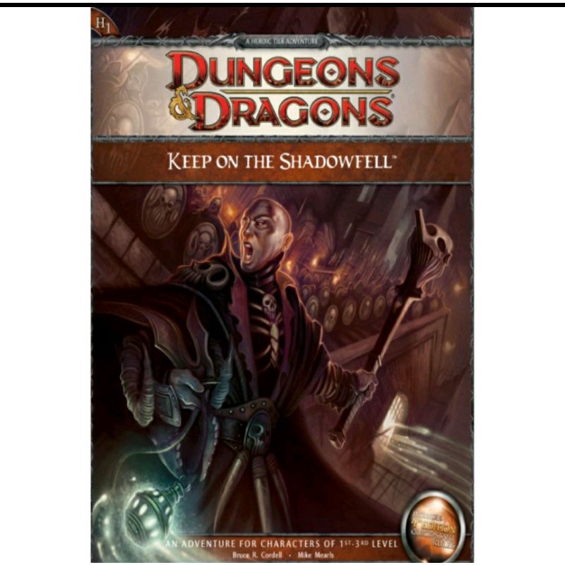 Jual H1 Keep On The Shadowfell (Dungeons & Dragons) Bruce R. Cordell ...