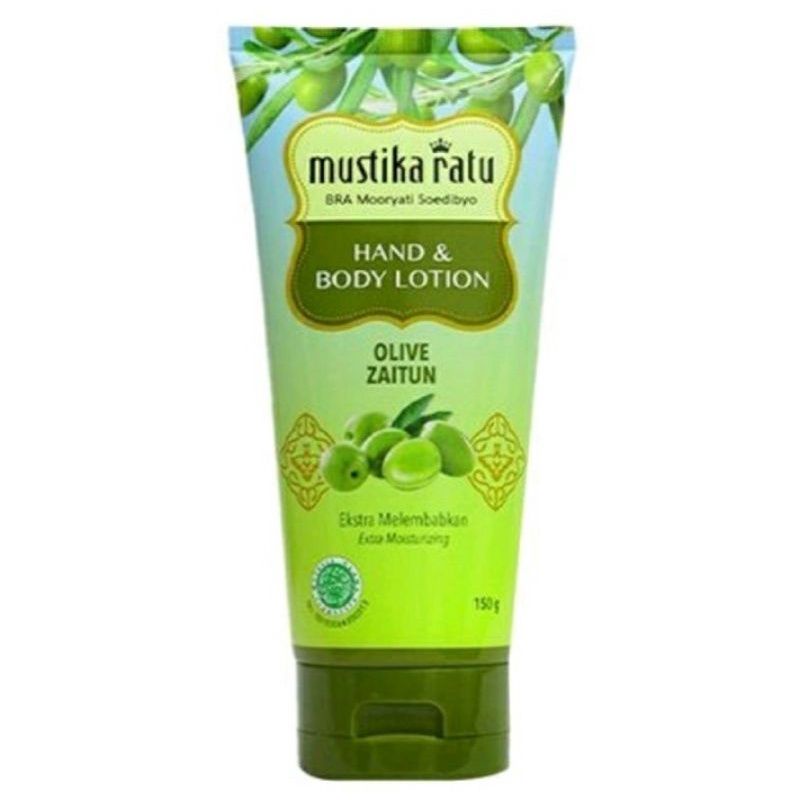 Jual Mustika Ratu Hand Body Lotion Olive Zaitun 150 gr Shopee Indonesia
