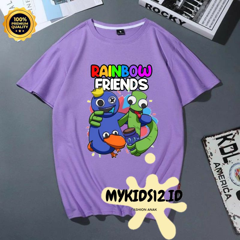 Jual Baju Anak Kaos Anak Rainbow Friends Roblox Game 01 Shopee Indonesia