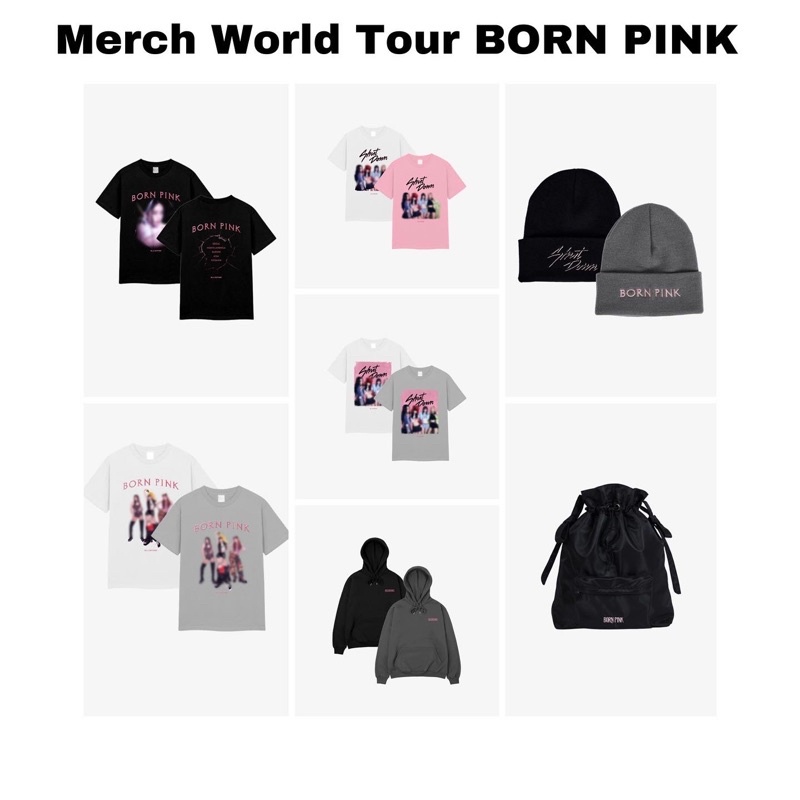 Jual (PO) Merch Blackpink World Tour BORN PINK Shopee Indonesia