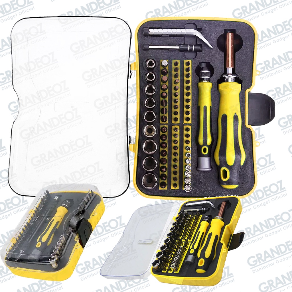 Jual 70 IN 1 OBENG SET REPARASI MAGNET 45 IN 1 Magnetic TORX ...