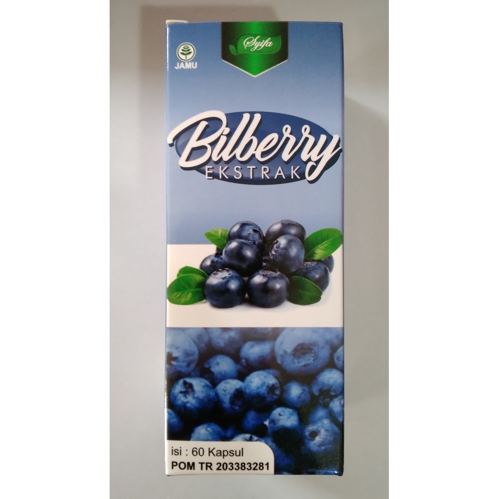 Jual BILBERRY Ekstrak 60 kapsul SYIFA Exp 2024 Shopee Indonesia