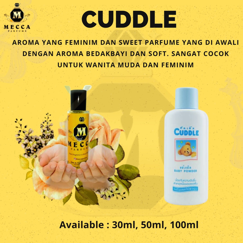 Jual CUDDLE BY MECCA PARFUME (BUY 1 GET 1 PARFUM RANDOM) | Shopee Indonesia