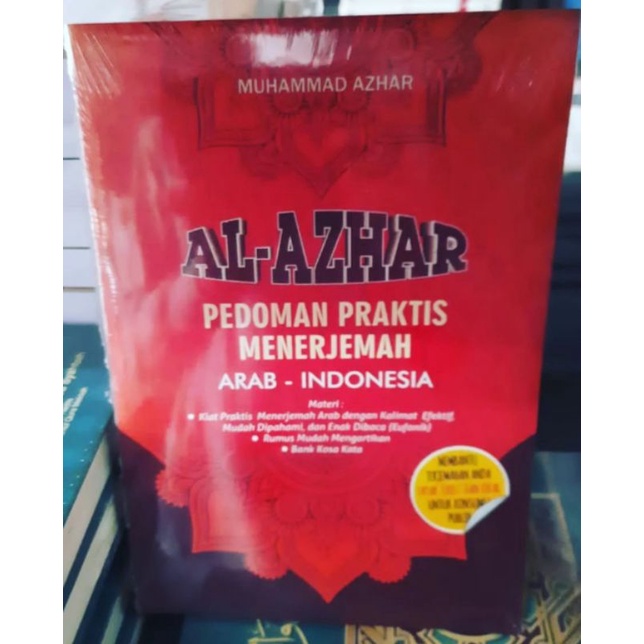 Jual jual buku Al-azhar ; pedoman praktis menerjemah Arab-Indonesia ori ...