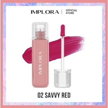 Implora Jelly Tint Lip Tin Jelly Tin Glossy Bpom