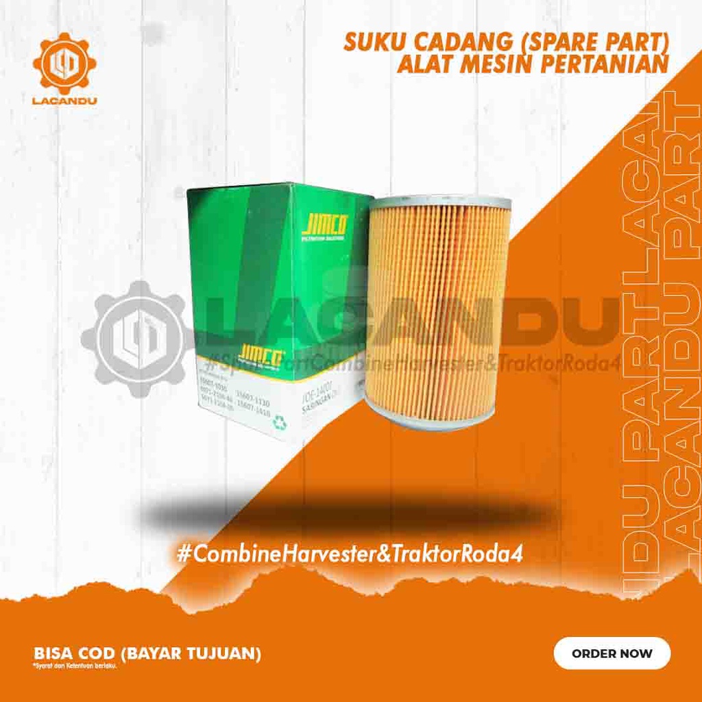 Jual Jimco Saringan Solar Yanmar Element Filter Fuel Yanmar Jfe