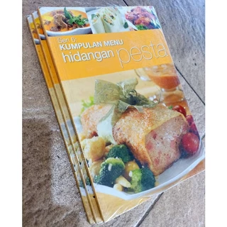 ( PROMO BUKU MURAH ORIGINAL ) BUKU MASAKAN / RESEP MASAKAN / MASAKAN SEHARI-HARI / KUMPULAN MENU HIDANGAN PESTA / MASAKAN SAJI / MASAKAN SIAP SAJI