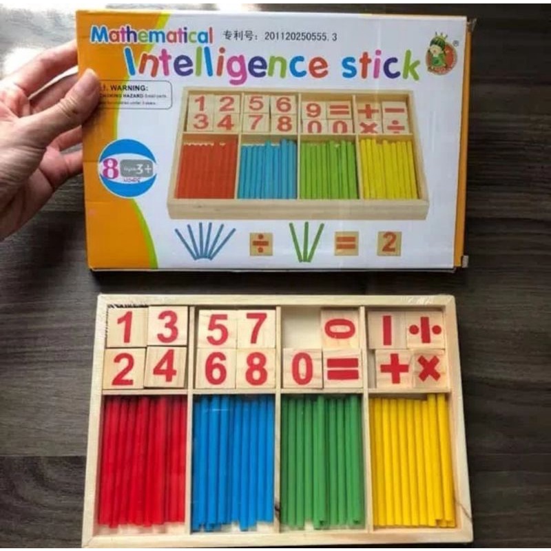 Jual mainan edukasi matematika intelligence stick | Shopee Indonesia
