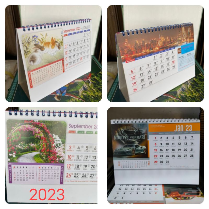 Jual KALENDER MEJA / KALENDER DUDUK 2023 | Shopee Indonesia