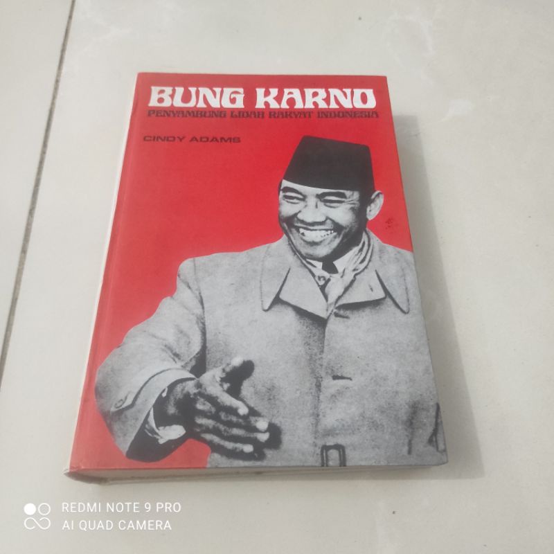 Jual Buku BUNG KARNO Penyambung Lidah Rakyat Indonesia Oleh Cindy AdamS ...