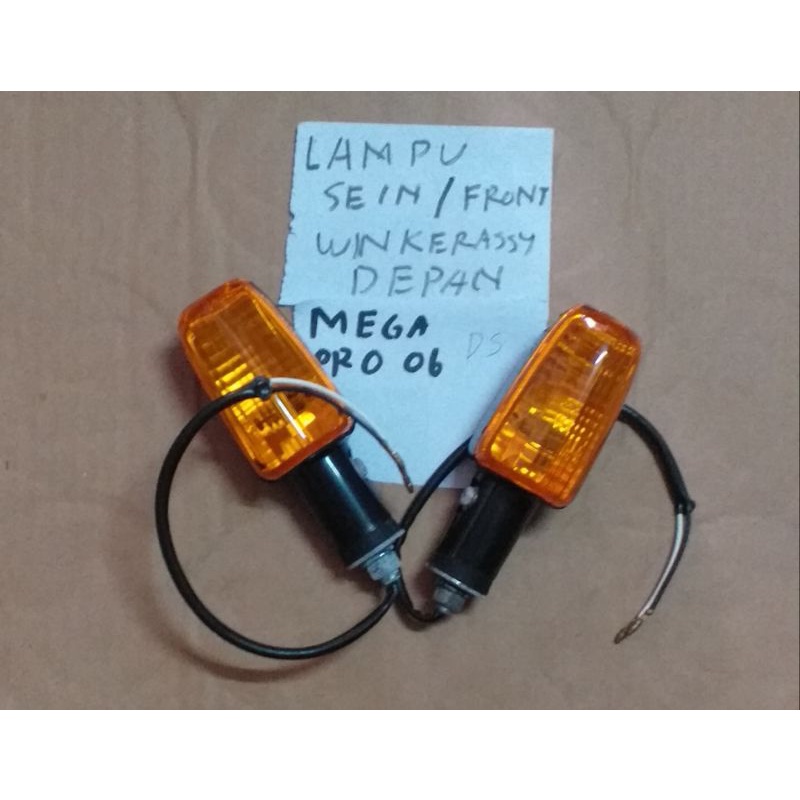 Jual Lampu Sein Reteng Riting Depan Front Winker Assy Honda Mega Pro