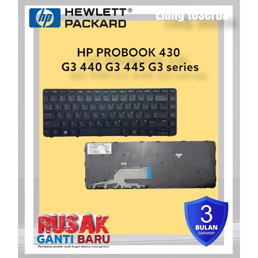 Jual Original Keyboard Laptop HP Probook 430 G3 440 G3 445 G3 Series