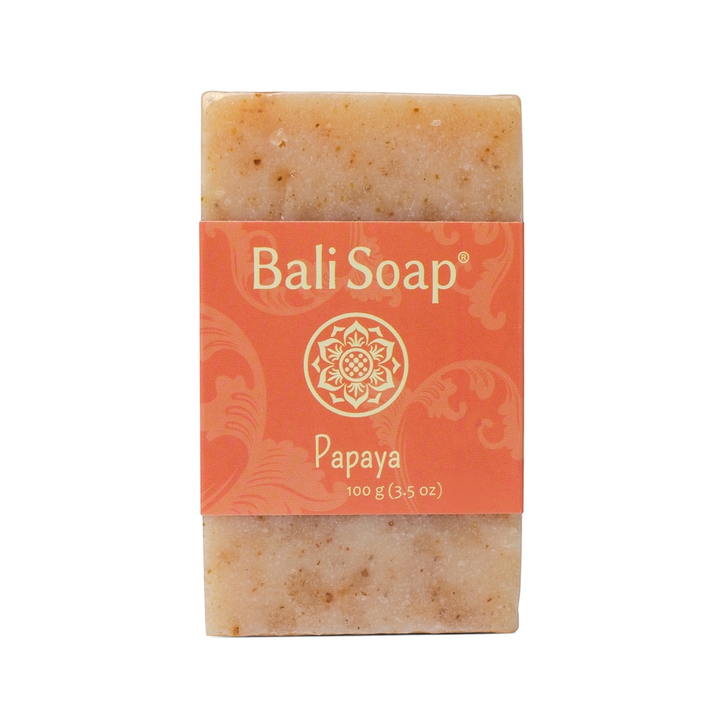 Jual Bali Soap Fragrance Oil Bar Soap 100gr Papaya Shopee Indonesia