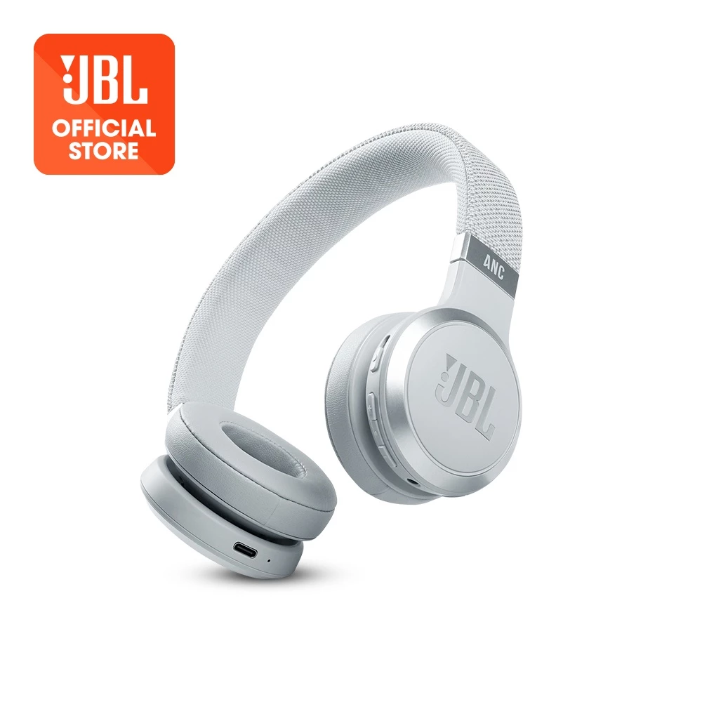 JBL Live 460NC - Wireless On-Ear Noise Cancelling Headphones with Long Battery Life and Voice Assistant Control