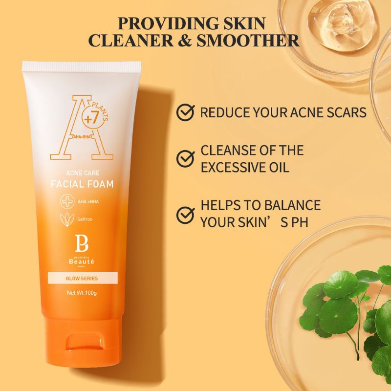 Jual [BPOM]Premiere Beaute ACNE CARE FACIAL FOAM 100g FACIAL WASH