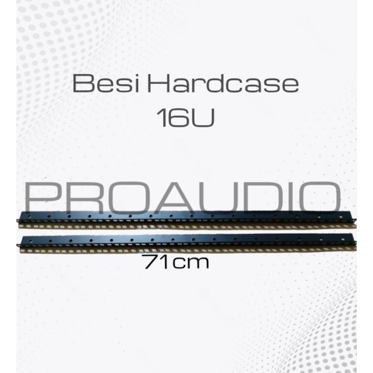 Jual Besi Siku Lubang Rak Racklist Rel Hardcase 16U Rell SIKU BESI ...