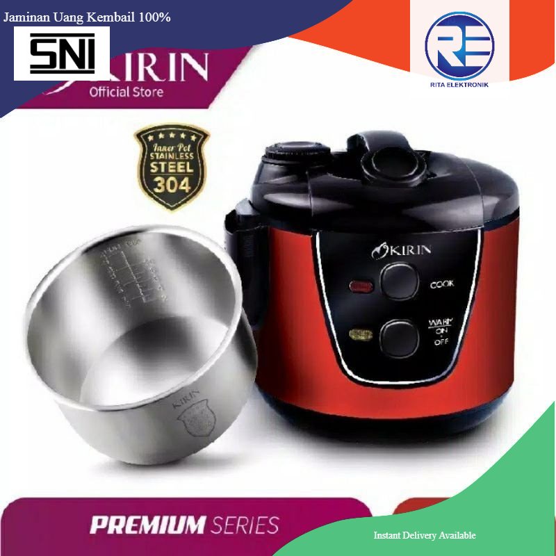 Jual MAGIC COM KIRIN KRC-389 KAPASITAS 2 LITER | Shopee Indonesia