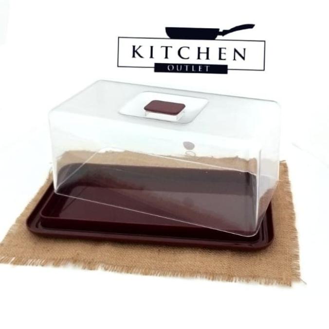 Jual Tempat Roti Tawar Tempat Roti Kue Kotak Serbaguna Melamin | Shopee ...