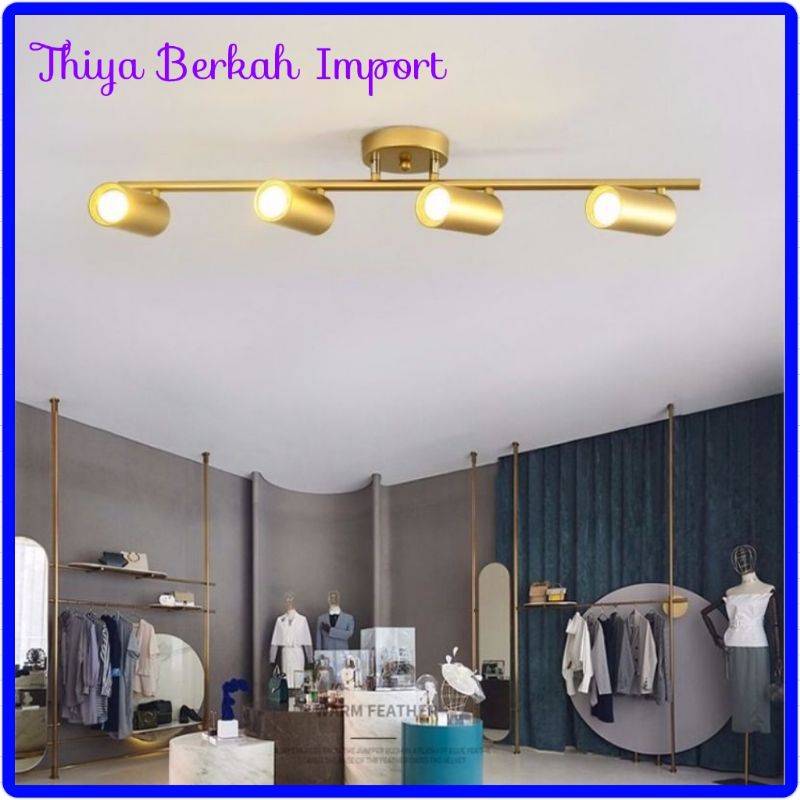 Jual Berkah Import Nordic Rumah Ruang Tamu Latar Belakang Dinding Permukaan Dipasang Lampu Sorot