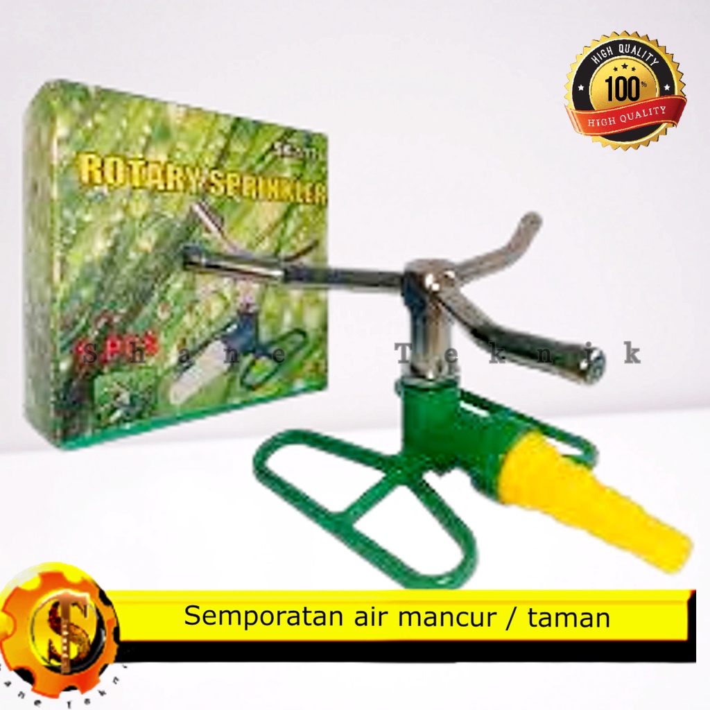 Jual Springkle Rotary Body Besi/Semprotan Air Mancur/Alat Siram Kincir ...